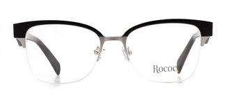 ROCOCO ROC 8101-C.02 Optik Genç Kadın Geometrik Yarım Çerçeveli Metal 