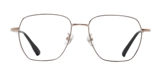 ROCOCO ROC 8551-C.01 Optik Genç Kadın Geometrik Çerçeveli Titanyum - ROCOCO