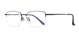 ROCOCO ROC 8552-C.02 Optik Genç Erkek Köşeli Yarım Çerçeveli Titanyum - ROCOCO (1)