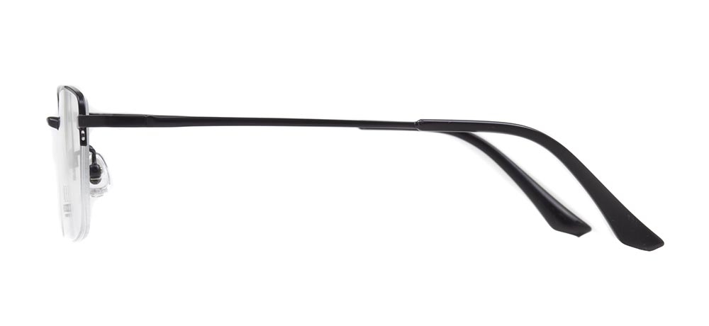 ROCOCO ROC 8552-C.02 Optik Genç Erkek Köşeli Yarım Çerçeveli Titanyum - 3