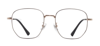 ROCOCO ROC 8553-C.01 Optik Genç Kadın Köşeli Çerçeveli Titanyum 