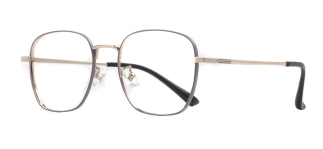 ROCOCO ROC 8554-C.07 Optik Genç Kadın Köşeli Çerçeveli Titanyum - ROCOCO (1)