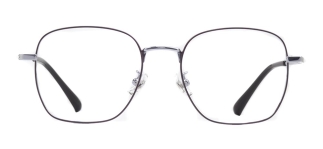 ROCOCO ROC 8554-C.08 Optik Genç Erkek,Kadın,Unisex Köşeli Çerçeveli Titanyum - ROCOCO