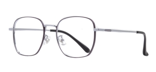 ROCOCO ROC 8554-C.08 Optik Genç Erkek,Kadın,Unisex Köşeli Çerçeveli Titanyum - ROCOCO (1)
