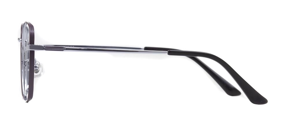 ROCOCO ROC 8554-C.08 Optik Genç Erkek,Kadın,Unisex Köşeli Çerçeveli Titanyum - 3