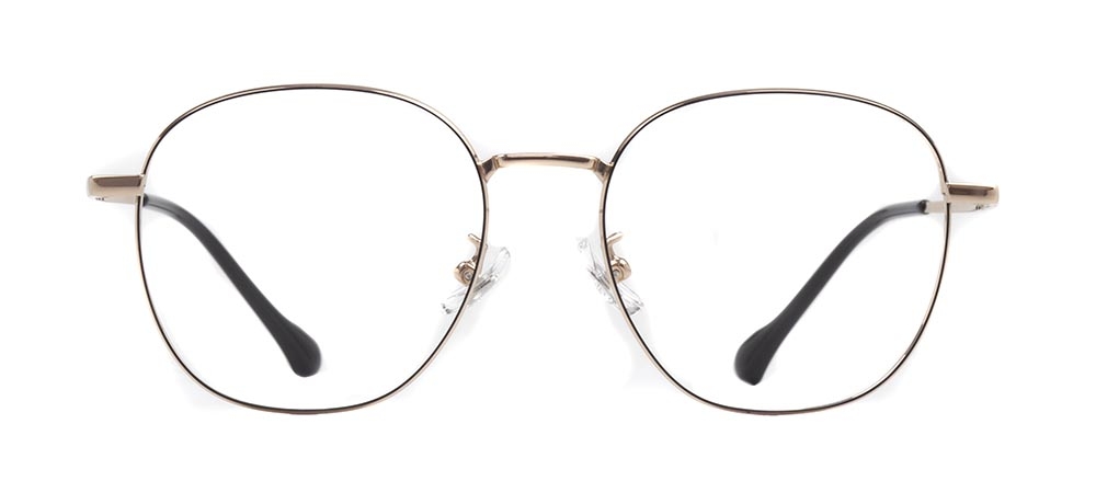 ROCOCO ROC 8557-C.01 Optik Genç Kadın Köşeli Çerçeveli Titanyum - 1