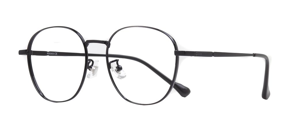 ROCOCO ROC 8557-C.02 Optik Genç Erkek,Kadın,Unisex Köşeli Çerçeveli Titanyum - 2