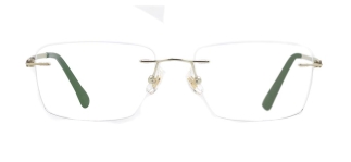 ROCOCO ROC 8560-C.01 Optik Genç Erkek Köşeli Çerçevesiz Titanyum - ROCOCO