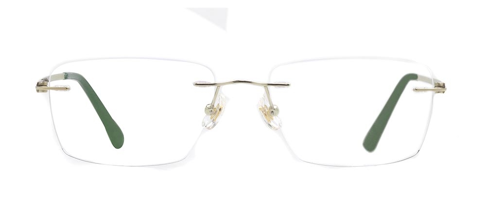 ROCOCO ROC 8560-C.01 Optik Genç Erkek Köşeli Çerçevesiz Titanyum - 1