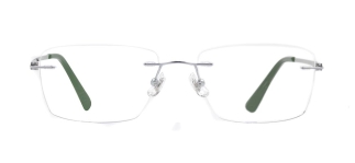 ROCOCO ROC 8560-C.02 Optik Genç Erkek Köşeli Çerçevesiz Titanyum - ROCOCO