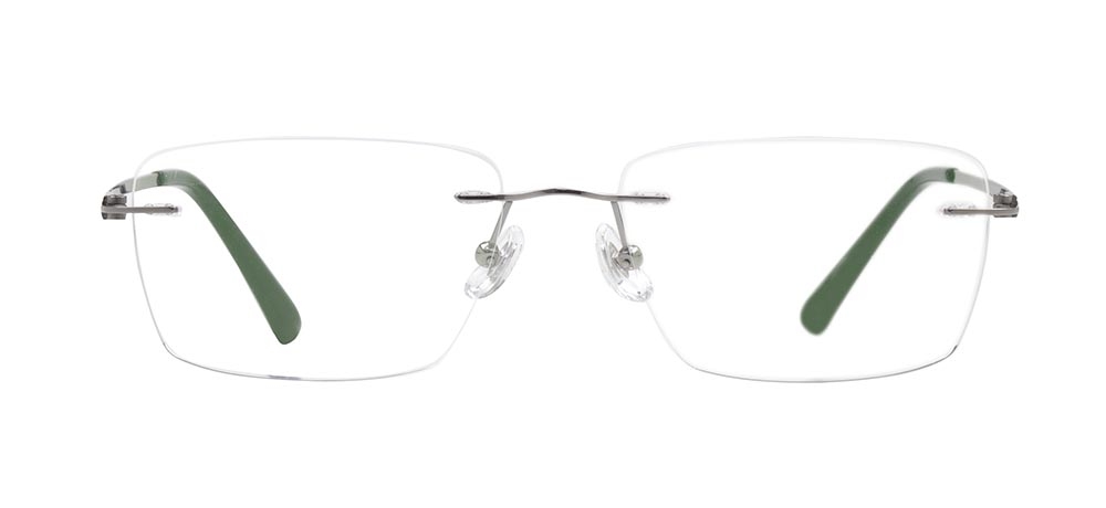 ROCOCO ROC 8560-C.03 Optik Genç Erkek Köşeli Çerçevesiz Titanyum - 1