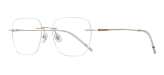 ROCOCO ROC 8561-C.01 Optik Genç Kadın Köşeli Çerçevesiz Titanyum - ROCOCO (1)