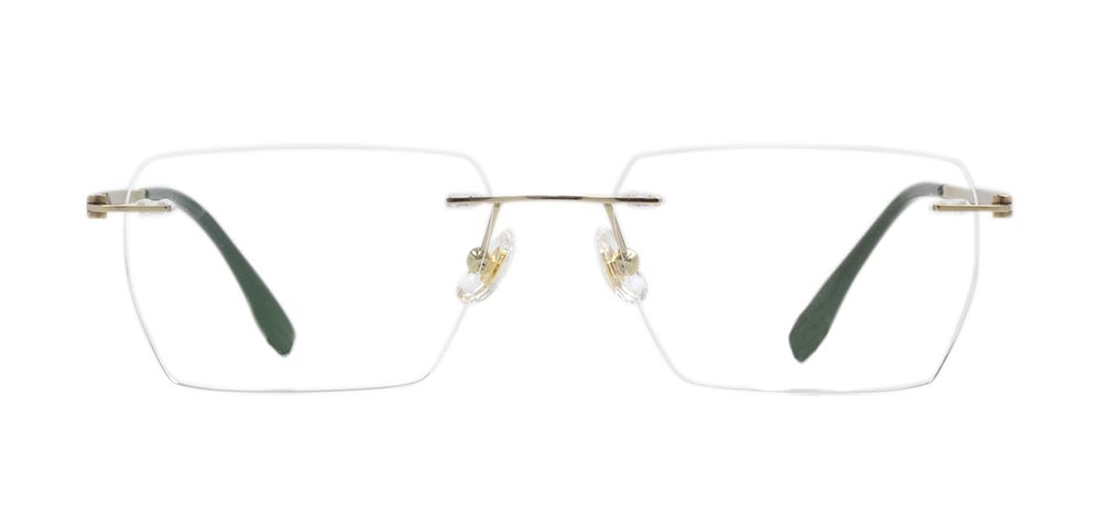 ROCOCO ROC 8562-C.01 Optik Genç Erkek,Kadın,Unisex Köşeli Çerçevesiz Titanyum - 1