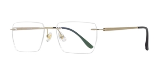 ROCOCO ROC 8562-C.01 Optik Genç Erkek,Kadın,Unisex Köşeli Çerçevesiz Titanyum - ROCOCO (1)