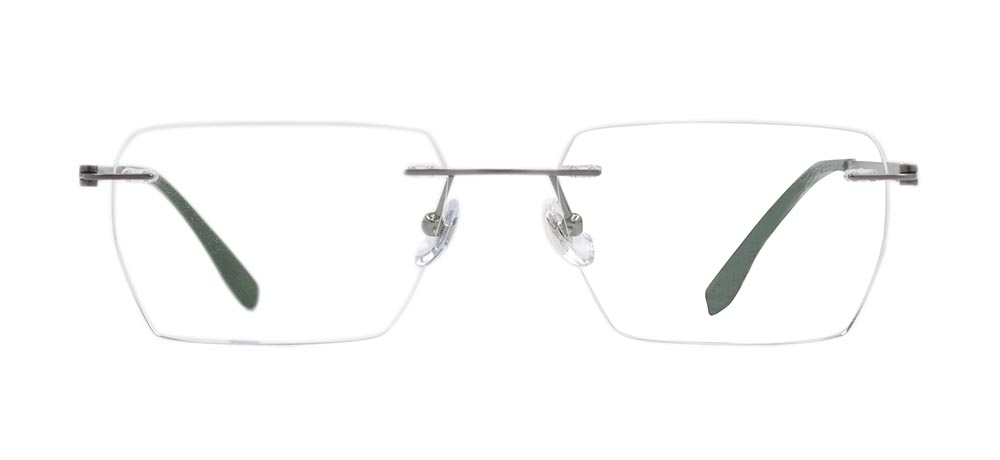 ROCOCO ROC 8562-C.03 Optik Genç Erkek Köşeli Çerçevesiz Titanyum - 1