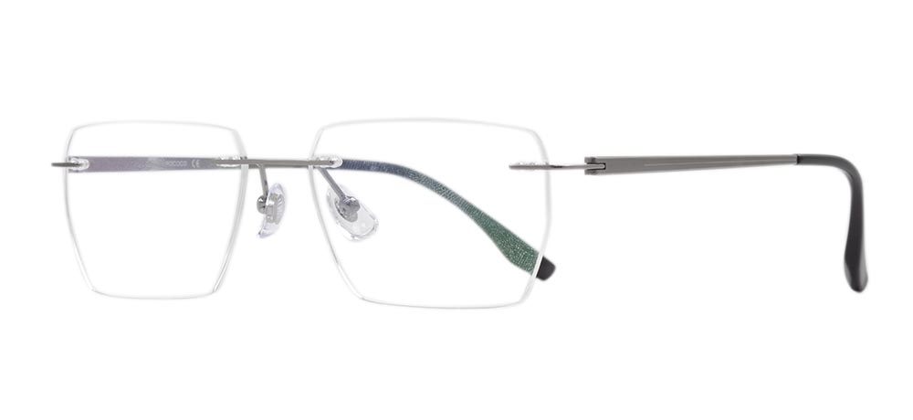 ROCOCO ROC 8562-C.03 Optik Genç Erkek Köşeli Çerçevesiz Titanyum - 2