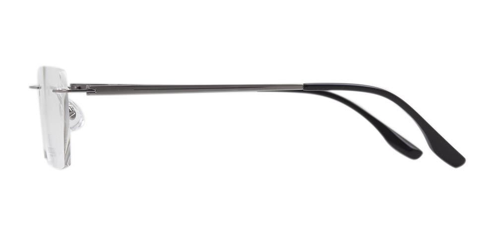 ROCOCO ROC 8562-C.03 Optik Genç Erkek Köşeli Çerçevesiz Titanyum - 3