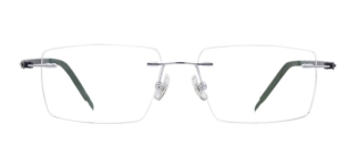 ROCOCO ROC 8563-C.01 Optik Genç Erkek Köşeli Çerçevesiz Titanyum - ROCOCO