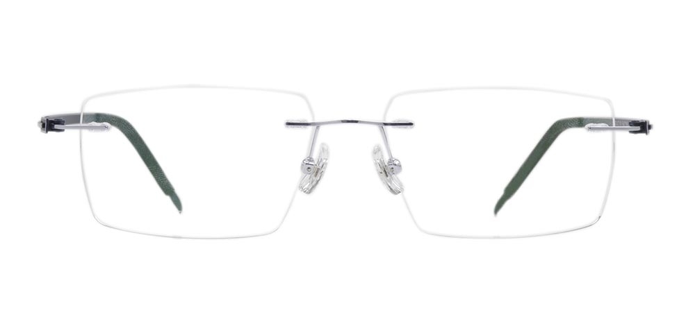 ROCOCO ROC 8563-C.01 Optik Genç Erkek Köşeli Çerçevesiz Titanyum - 1