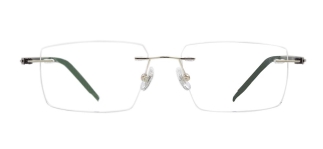 ROCOCO ROC 8563-C.02 Optik Genç Erkek,Kadın,Unisex Köşeli Çerçeveli Titanyum - ROCOCO