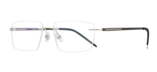 ROCOCO ROC 8563-C.02 Optik Genç Erkek,Kadın,Unisex Köşeli Çerçeveli Titanyum - ROCOCO (1)