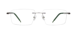 ROCOCO ROC 8563-C.03 Optik Genç Erkek Köşeli Çerçevesiz Titanyum - ROCOCO