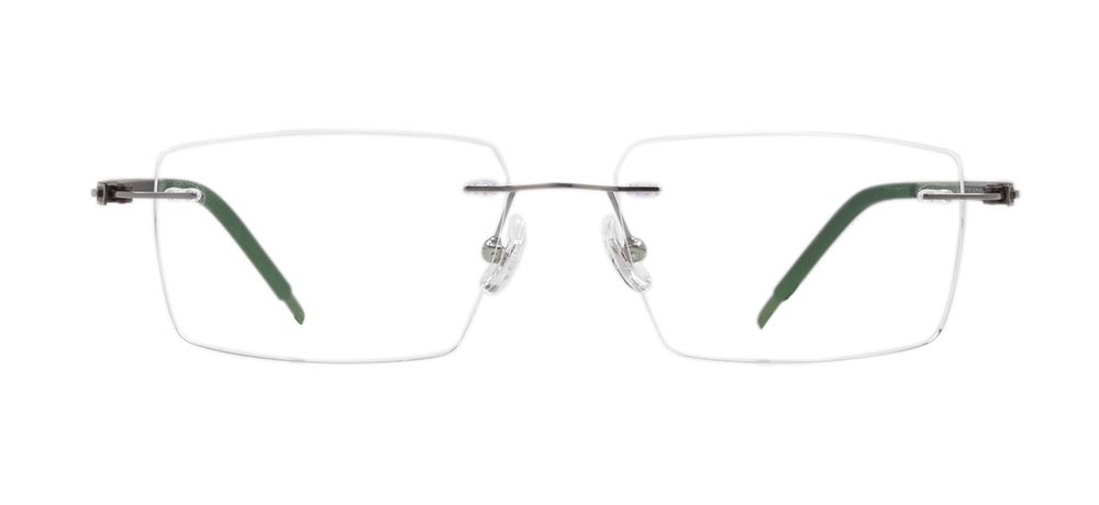 ROCOCO ROC 8563-C.03 Optik Genç Erkek Köşeli Çerçevesiz Titanyum - 1