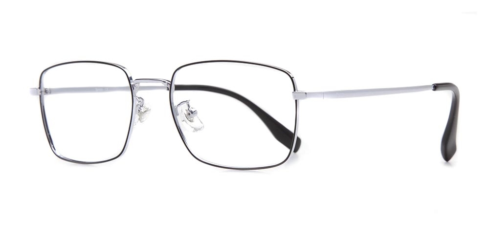 ROCOCO ROC 8570-C4 Optik Genç Erkek Köşeli Çerçeveli Metal - 2