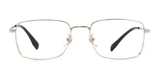 ROCOCO ROC 8570-C5 Optik Genç Erkek Köşeli Çerçeveli Metal 