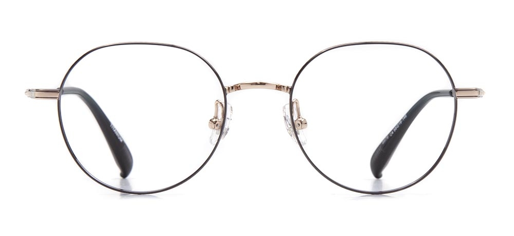 ROCOCO ROC 8579-C.04 Optik Genç Erkek,Kadın,Unisex Oval Çerçeveli Titanyum - 1
