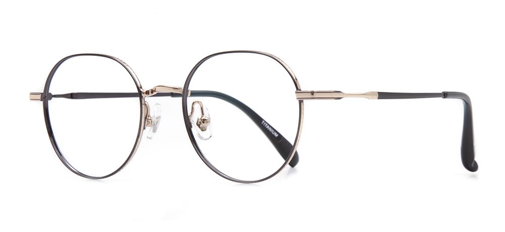 ROCOCO ROC 8579-C.04 Optik Genç Erkek,Kadın,Unisex Oval Çerçeveli Titanyum - 2