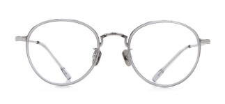 ROCOCO ROC 8608-C.01 Optik Genç Erkek,Kadın,Unisex Oval Çerçeveli Titanyum - ROCOCO