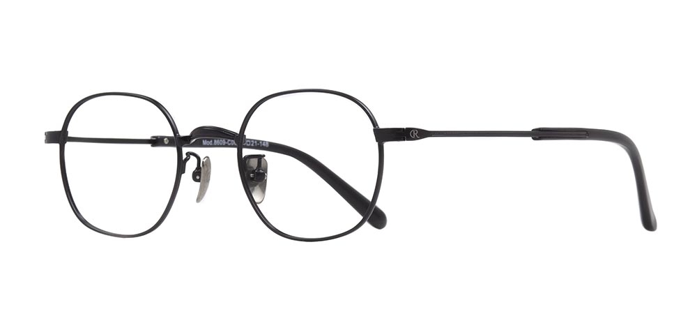ROCOCO ROC 8609-C.06 Optik Genç Erkek,Kadın,Unisex Yarı-Oval Çerçeveli Titanyum - 2