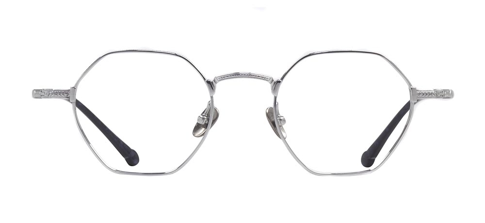 ROCOCO ROC 8610-C.02 Optik Genç Kadın Geometrik Çerçeveli Titanyum - 1