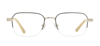 ROCOCO ROC 8652-C.03 Optik Genç,Yetişkin Erkek Köşeli Yarım Çerçeveli Titanyum 
