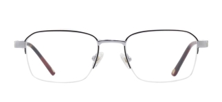 ROCOCO ROC 8657-C.01 Optik Genç,Yetişkin Erkek Köşeli Yarım Çerçeveli Titanyum 