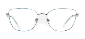 ROCOCO ROC 8671-C.04 Optik Genç,Yetişkin Kadın Çekik Çerçeveli Titanyum - ROCOCO