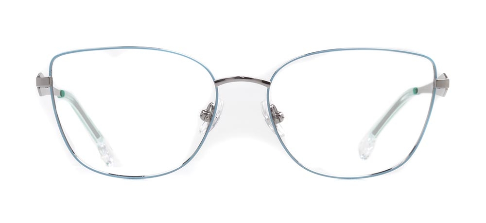 ROCOCO ROC 8671-C.04 Optik Genç,Yetişkin Kadın Çekik Çerçeveli Titanyum - 1