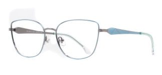 ROCOCO ROC 8671-C.04 Optik Genç,Yetişkin Kadın Çekik Çerçeveli Titanyum - ROCOCO (1)