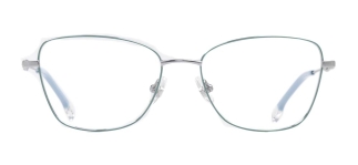 ROCOCO ROC 8673-C.02 Optik Genç Kadın Çekik Çerçeveli Titanyum 