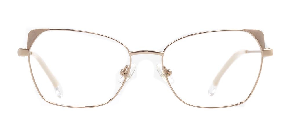 ROCOCO ROC 8674-C.01 Optik Genç Kadın Çekik Çerçeveli Titanyum - 1