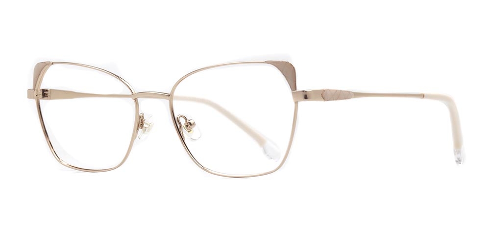 ROCOCO ROC 8674-C.01 Optik Genç Kadın Çekik Çerçeveli Titanyum - 2