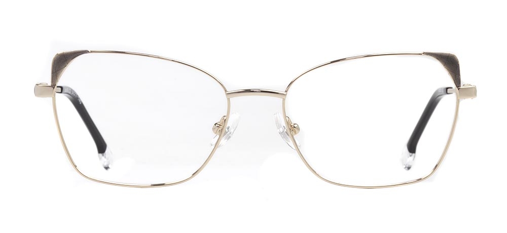 ROCOCO ROC 8674-C.02 Optik Genç Kadın Çekik Çerçeveli Titanyum - 1