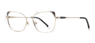 ROCOCO ROC 8674-C.02 Optik Genç Kadın Çekik Çerçeveli Titanyum - ROCOCO (1)