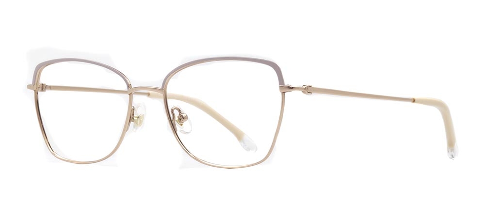 ROCOCO ROC 8675-C.01 Optik Genç,Yetişkin Kadın Köşeli Çerçeveli Titanyum - 2