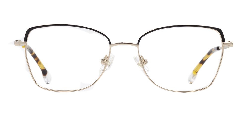 ROCOCO ROC 8675-C.02 Optik Genç Kadın Köşeli Çerçeveli Titanyum - 1