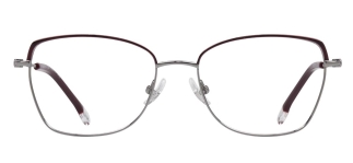 ROCOCO ROC 8675-C.06 Optik Genç Kadın Köşeli Çerçeveli Titanyum 