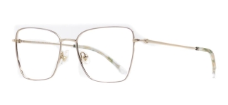 ROCOCO ROC 8676-C.03 Optik Genç,Yetişkin Kadın Köşeli Çerçeveli Titanyum - ROCOCO (1)