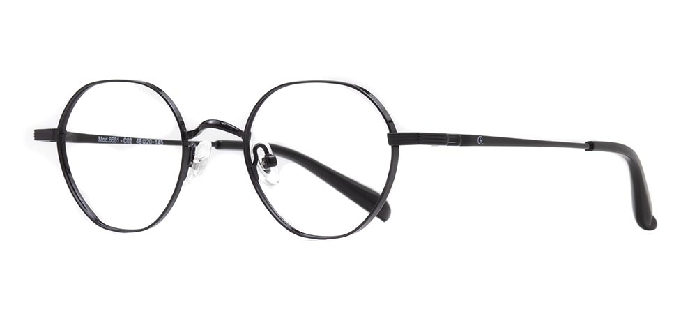 ROCOCO ROC 8681-C.02 Optik Genç Erkek,Kadın,Unisex Geometrik Çerçeveli Titanyum - 2