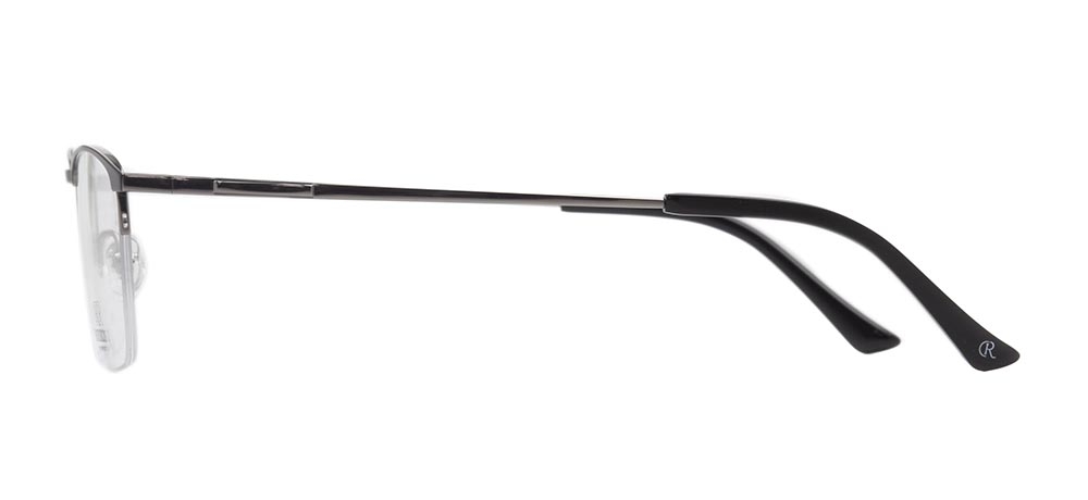 ROCOCO ROC 8684-C.02 Optik Genç,Yetişkin Erkek Köşeli Yarım Çerçeveli Titanyum - 3